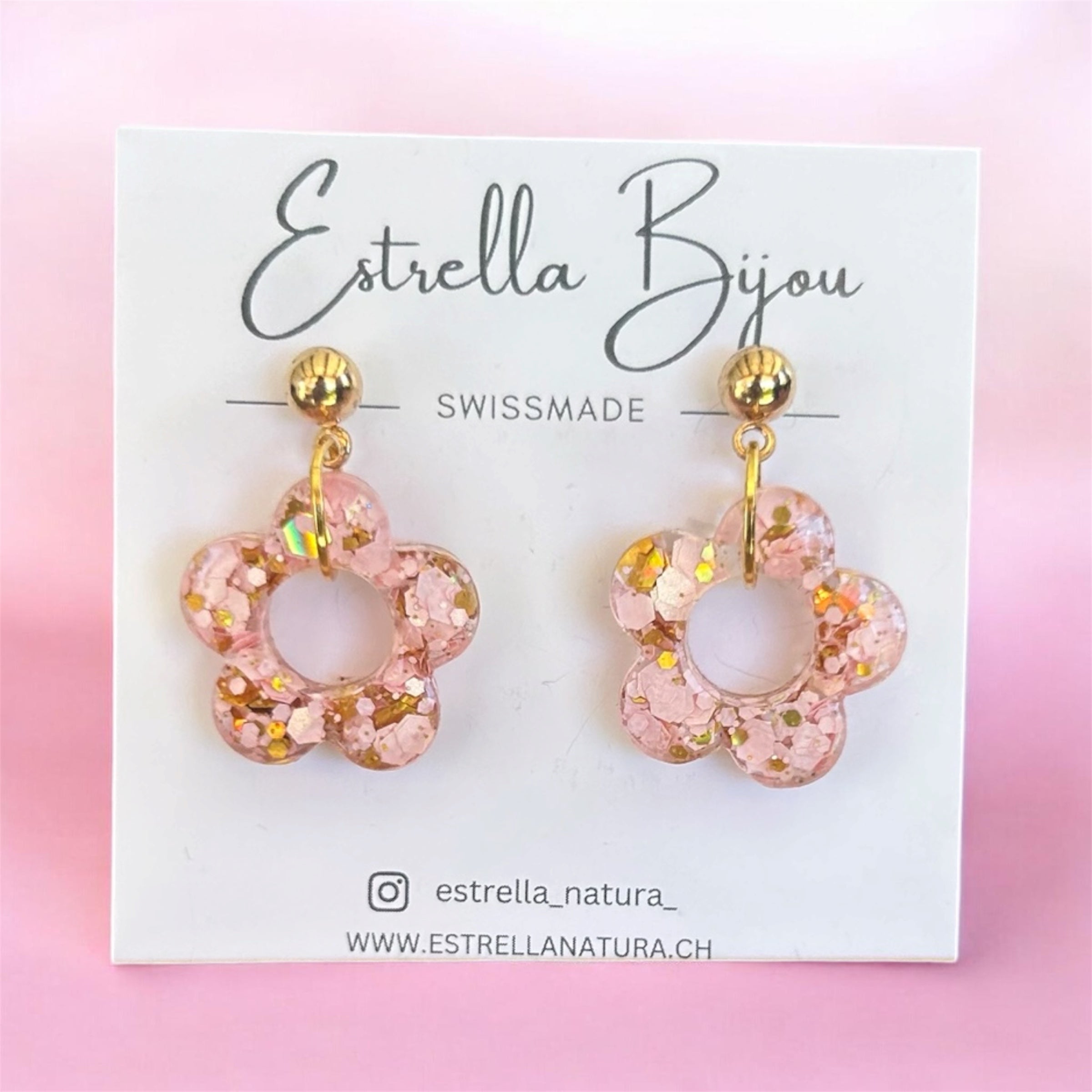 Golden Pink Bloom